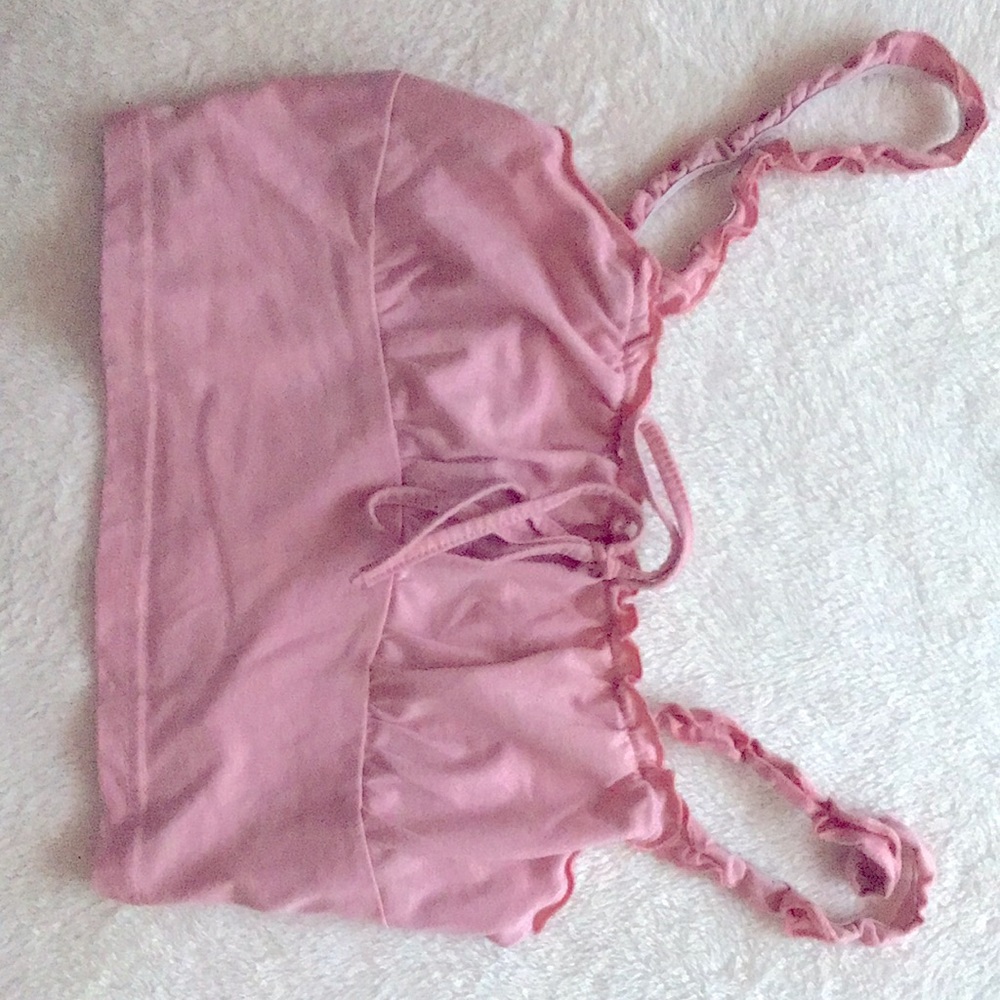 Ruched Milkmaid Aesthetic Crop Top